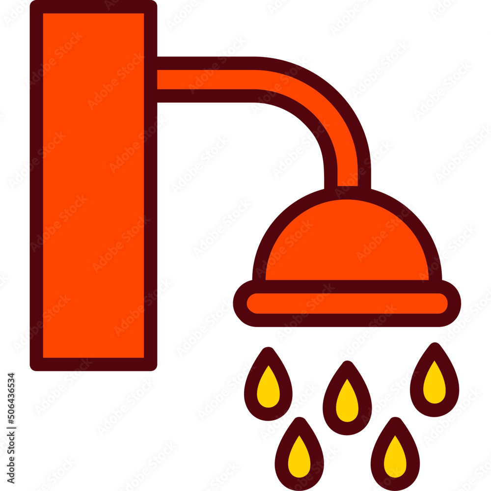 Fototapeta premium Shower Icon 