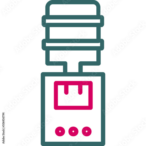 Water Dispenser Icon 