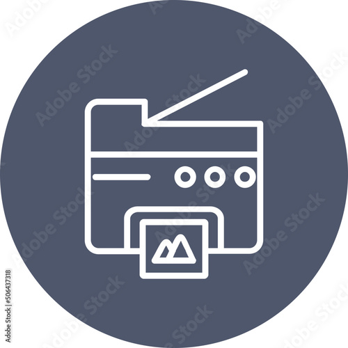 Photocopier  Icon 