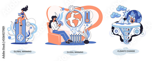 Save our planet ecological metaphor Earth day, love for native home. Sustainable gardening renewable energy. Caring for nature protecting environment stop air and water pollution, rational consumption