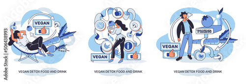 Fitness lifestyle nutrition metaphor. Healthy detox vegan food and drink diet for slimming. Fresh organic vegetable vitamin natural eating, vegetarian healthy antioxidant dieting, wellness nourishment