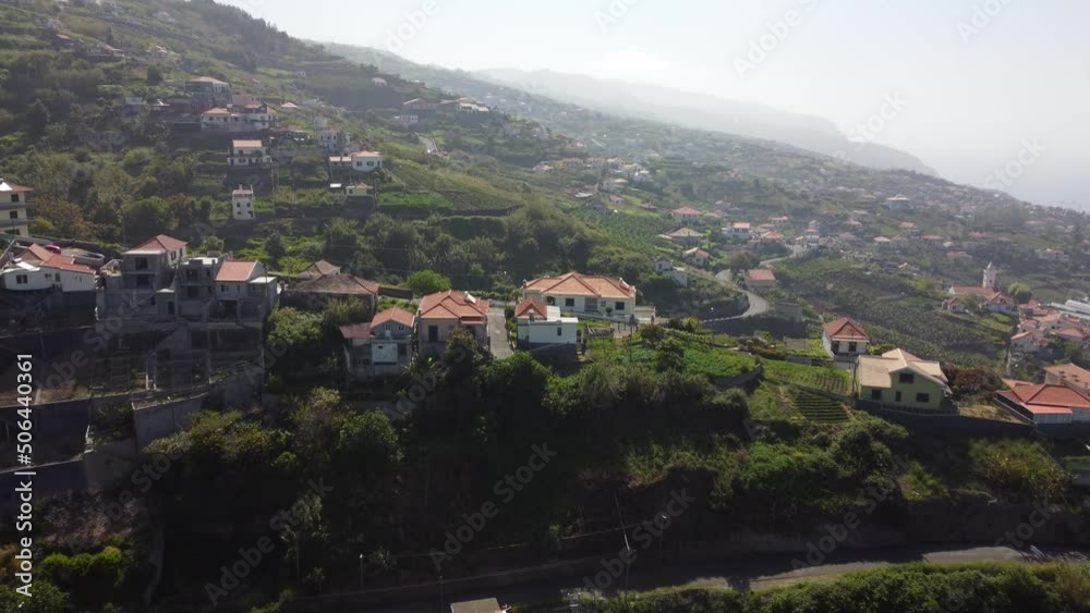 Up in the hills in Ponta Do Sol on a very sunny day. Shot on DJI.