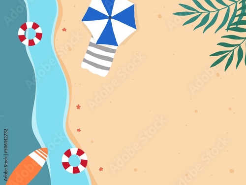 summer beach background