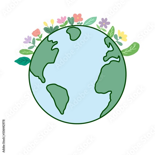 green planet earth