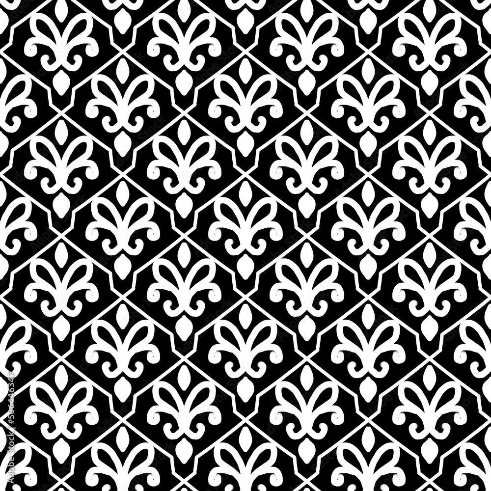 seamless damask pattern seamless damask pattern