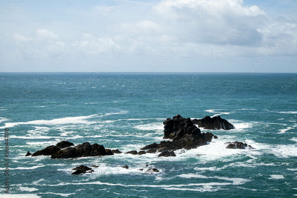 sea and rocks