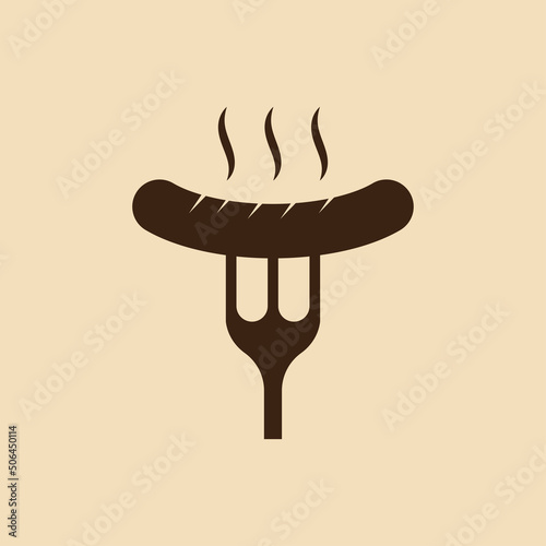 Grill icon vector