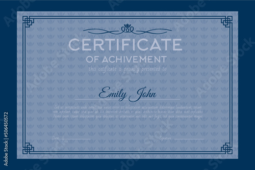 certificate of completion template