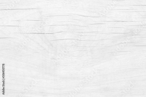 Old wood Light white color and crack on surface for texture and copy space background