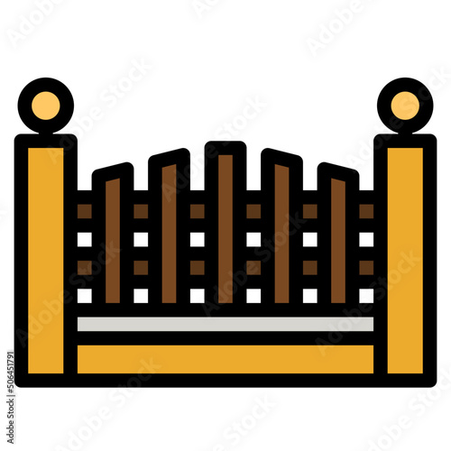 fence line icon