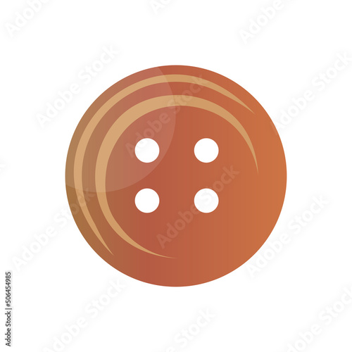 button icon on a white background  vector illustrator