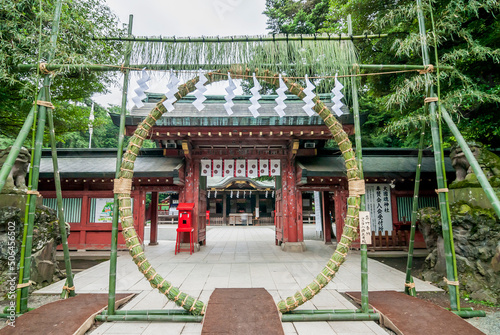 神社　歴史建造物　大國魂神社　神社仏閣