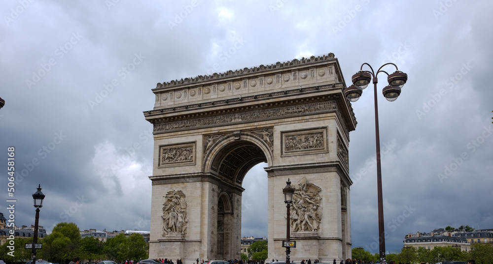 Obraz premium Arc de Triomphe in Paris