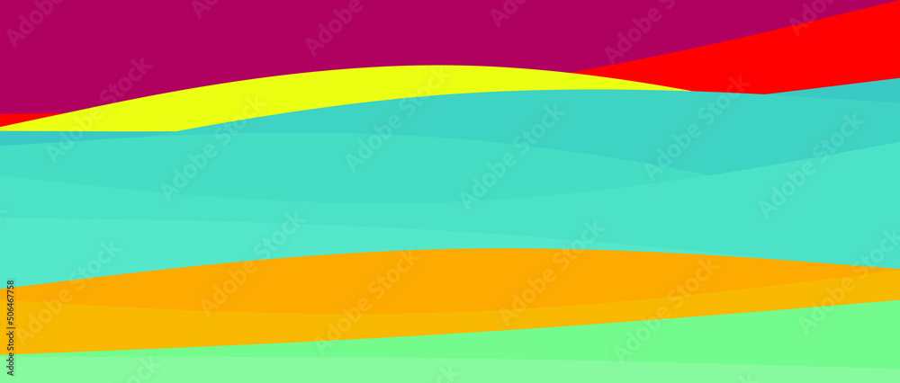 Abstract background presented in multi-layer color stack