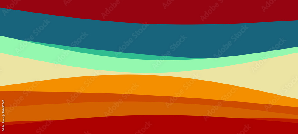 Abstract background presented in multi-layer color stack Abstract background presented in multi-layer color stack