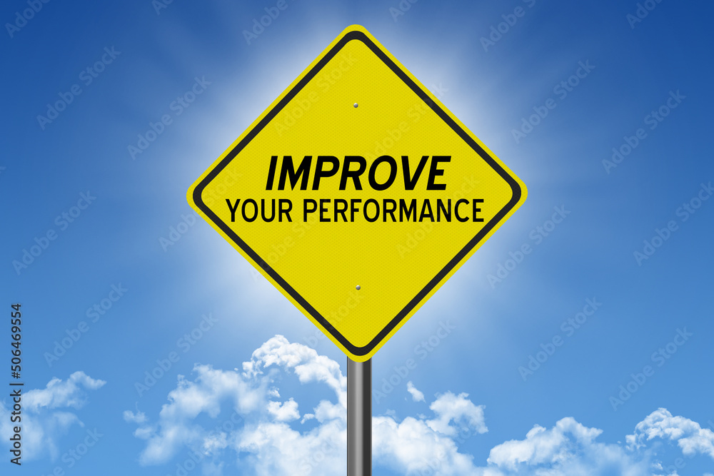 sign on blue sky background with sun and clouds and inspirational text sign on blue sky background with sun and clouds and inspirational text