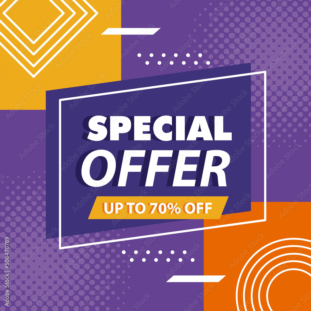 special offer lettering