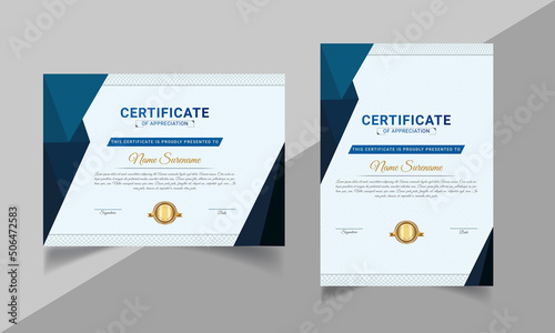 Creative Simple Certificate Design Template