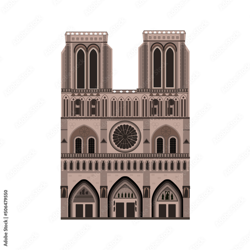 Fototapeta premium Notre Dame Cathedral in Paris