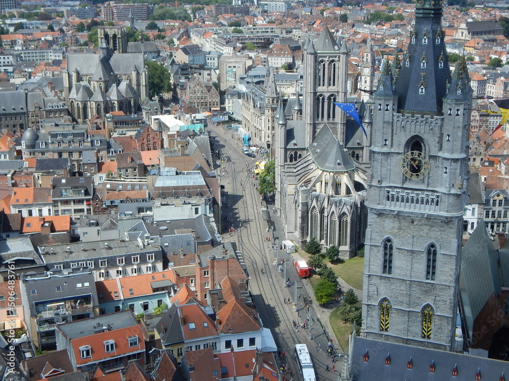 Obraz premium Ghent in Belgium