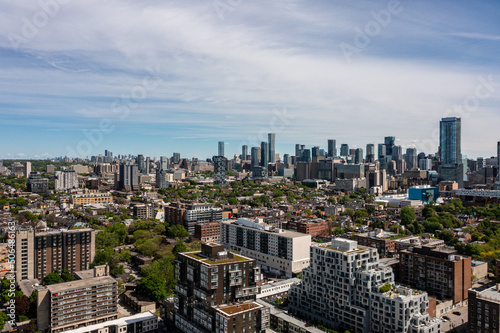 South Etobicoke dron views Parklawn queen street west mimco condos in view ask well as lake ontario 