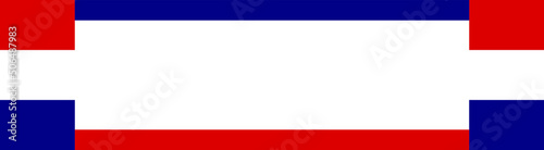 France banner. French style banner. France flag theme.