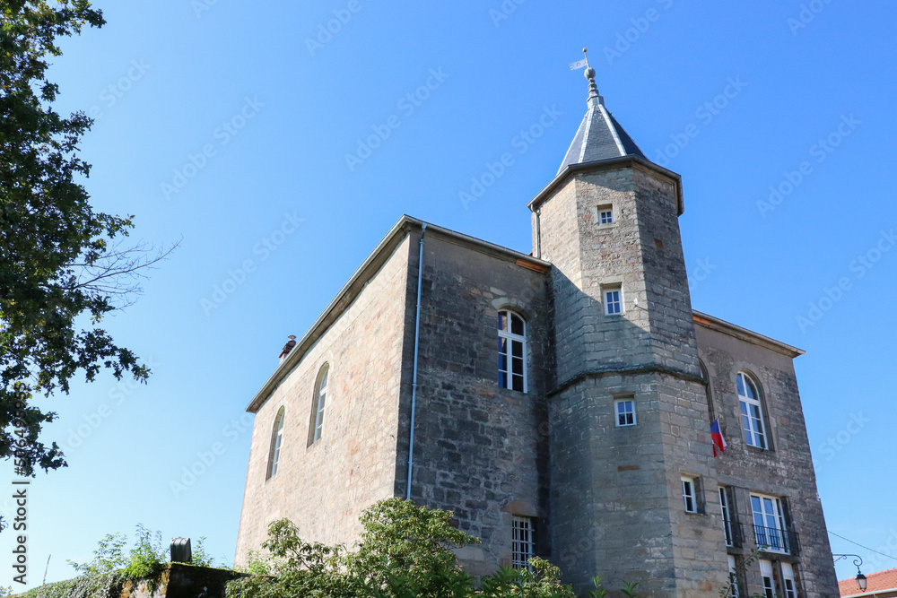 Lorraine - Vosges - Darney - Ancien chateau devenu Musée tchécoslovaque