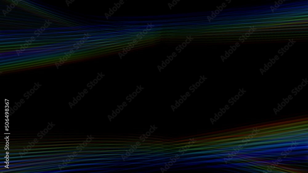 Futuristic abstract lines in motion wave as seamless creative background. Modern abstract rainbow colors animated background. Abstract colorful wave backdrop seamless loop. Digital background design. Futuristic abstract lines in motion wave as seamless creative background. Modern abstract rainbow colors animated background. Abstract colorful wave backdrop seamless loop. Digital background design.