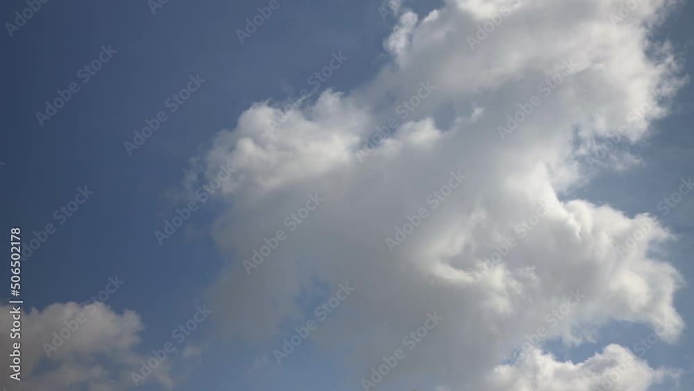 Time lapse of clouds forming Time lapse of clouds forming