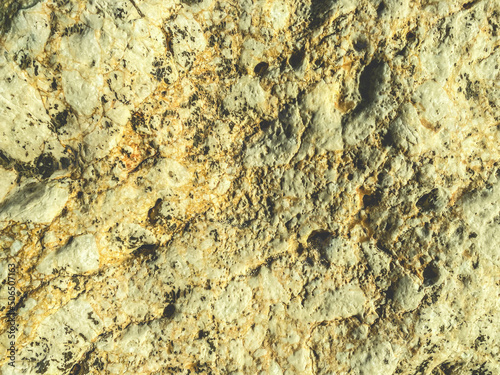 texture, stone on the beach near the sea. huge boulder of sand, rock. the stone lies on the seashore. natural background, 3d texture