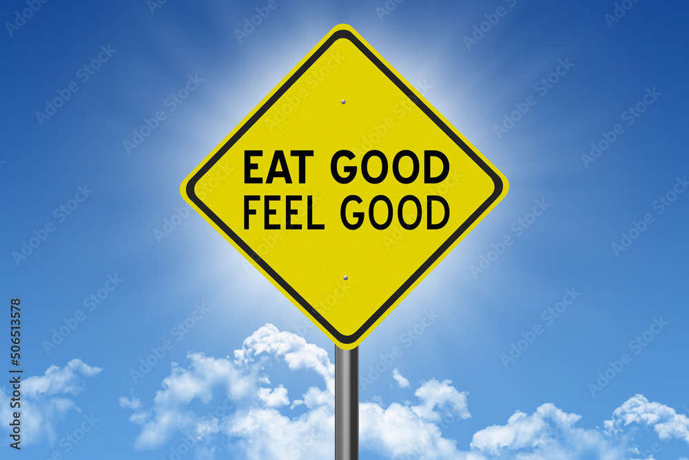 sign on blue sky background with sun and clouds and inspirational text sign on blue sky background with sun and clouds and inspirational text