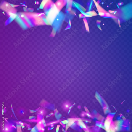 Kaleidoscope Sparkles. Glitch Confetti. Pink Laser Background. Retro Prism. Fiesta Foil. Cristal Effect. Modern Art. Disco Realistic Wallpaper. Violet Kaleidoscope Sparkles