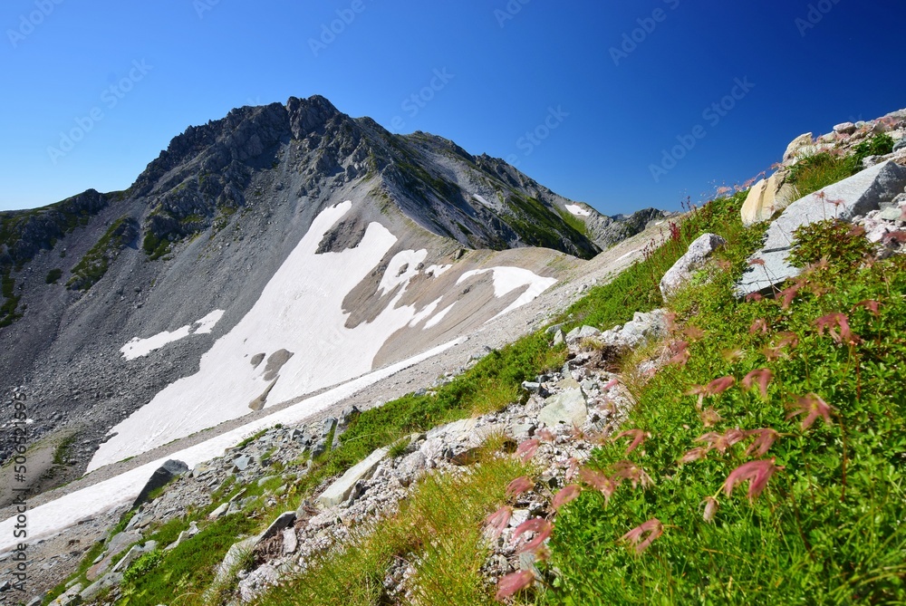 北アルプス 立山連峰　縦走　