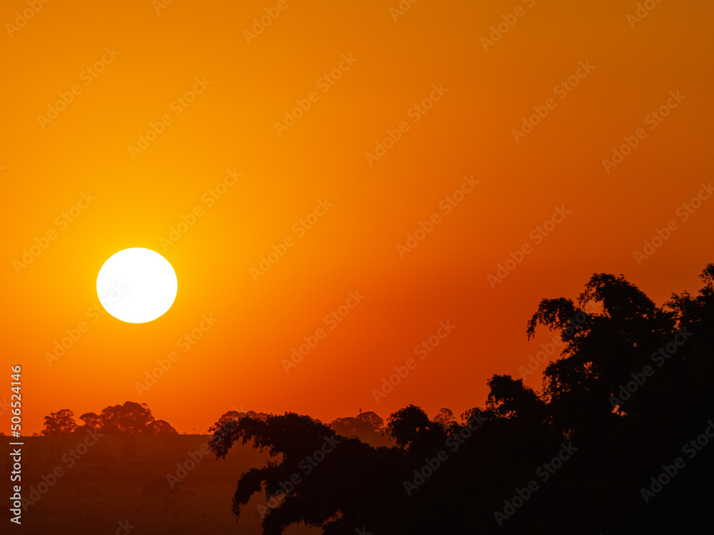 Fototapeta premium Por do sol