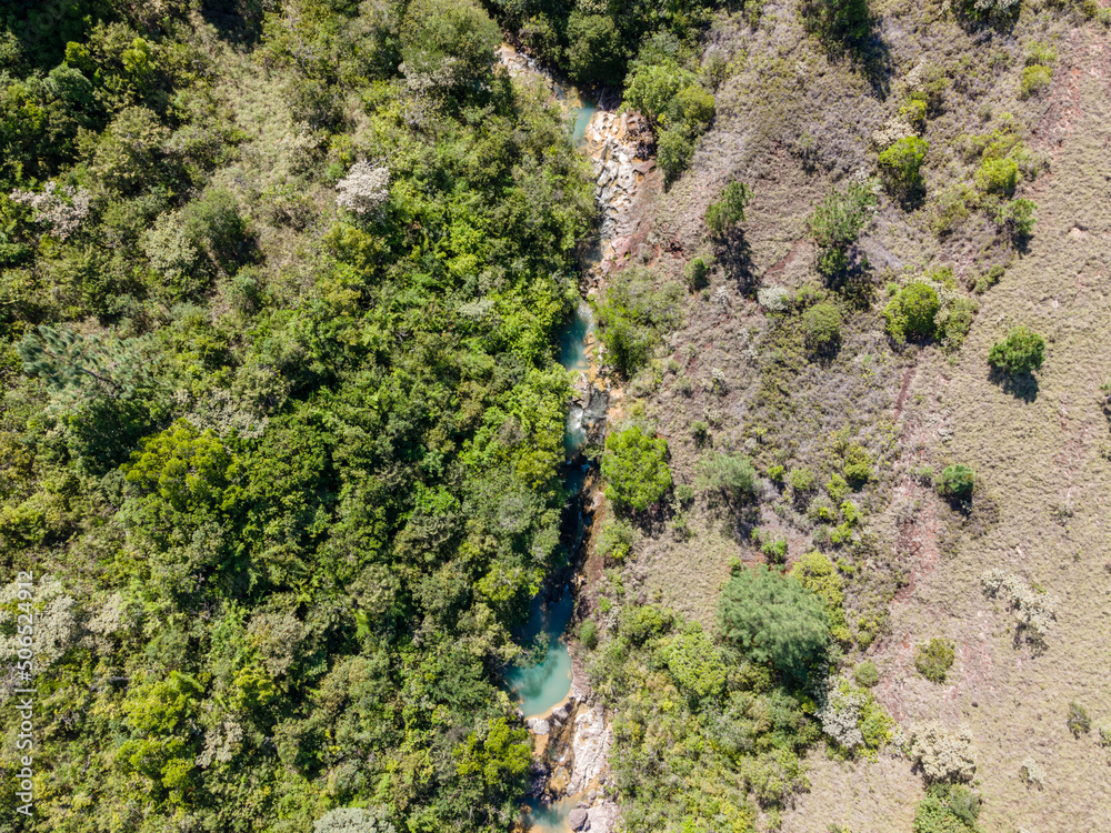 Cascadas en la Yeguada aérea Cascadas en la Yeguada aérea