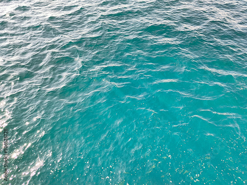 The texture of the water. Black Sea. Marine background. © Olga V