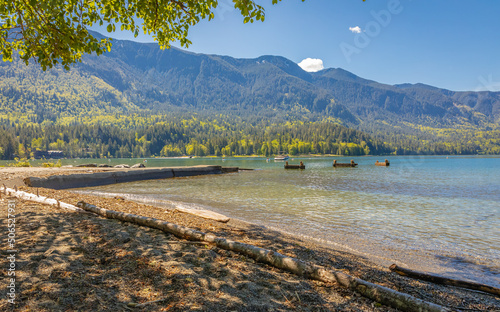 Beautiful View at Cultus Lake, BC, Canada.