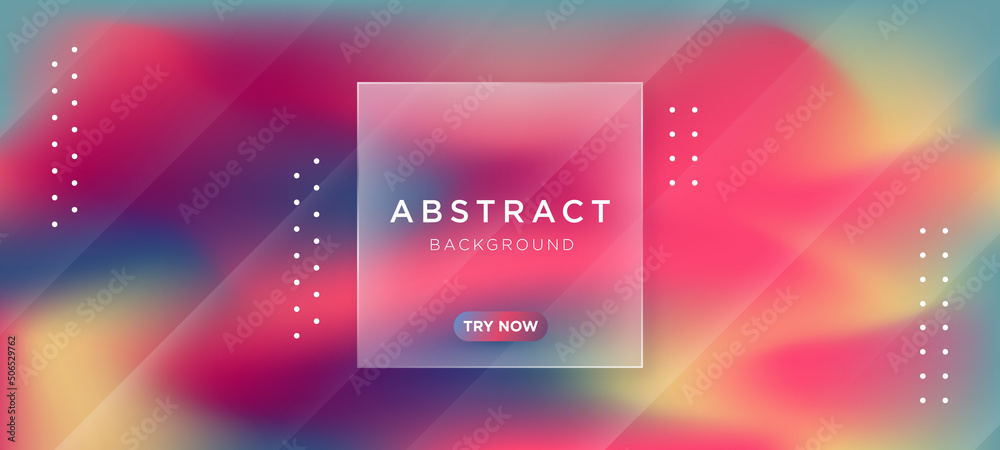 Abstract blue pink pastel colours gradient blurred vector background	
