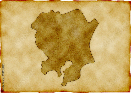 古地図　関東