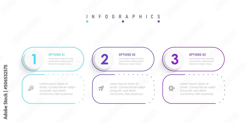 Vector Infographic label design template with icons and 3 options or steps. Can be used for process diagram, presentations, workflow layout, banner, flow chart, info graph. Vector Infographic label design template with icons and 3 options or steps. Can be used for process diagram, presentations, workflow layout, banner, flow chart, info graph.