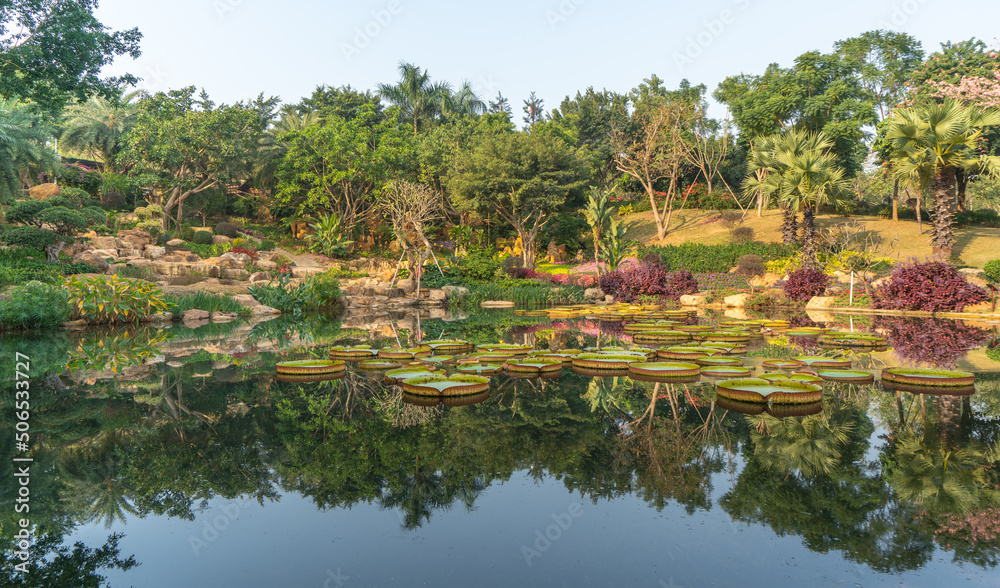 Historical Qingxiu Mountain Park in Nanning Historical Qingxiu Mountain Park in Nanning