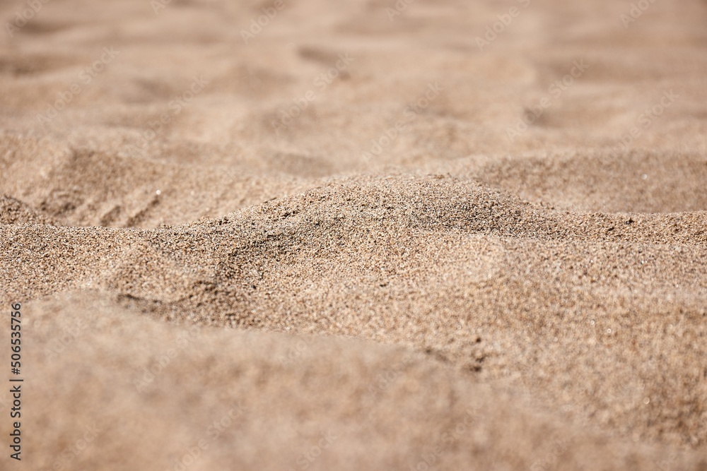 Sand of a beach Sand of a beach