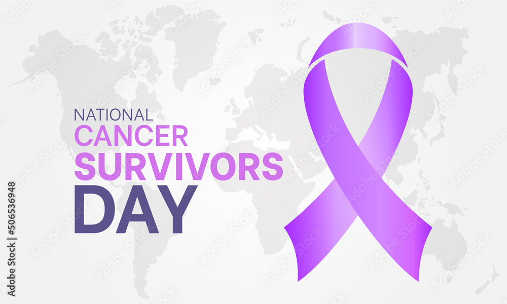 Cancer survivors day. June 1st week. Annual health awareness concept for banner, poster, card and background design. Cancer survivors day. June 1st week. Annual health awareness concept for banner, poster, card and background design.