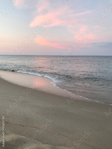 beach at sunset