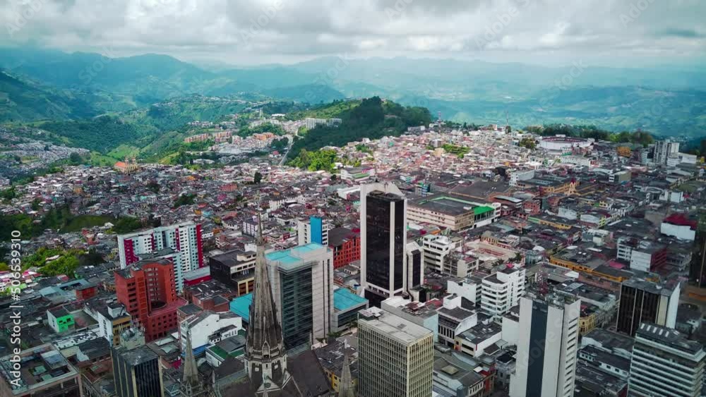 Vuelo manizales cielo paisaje latinoamerica