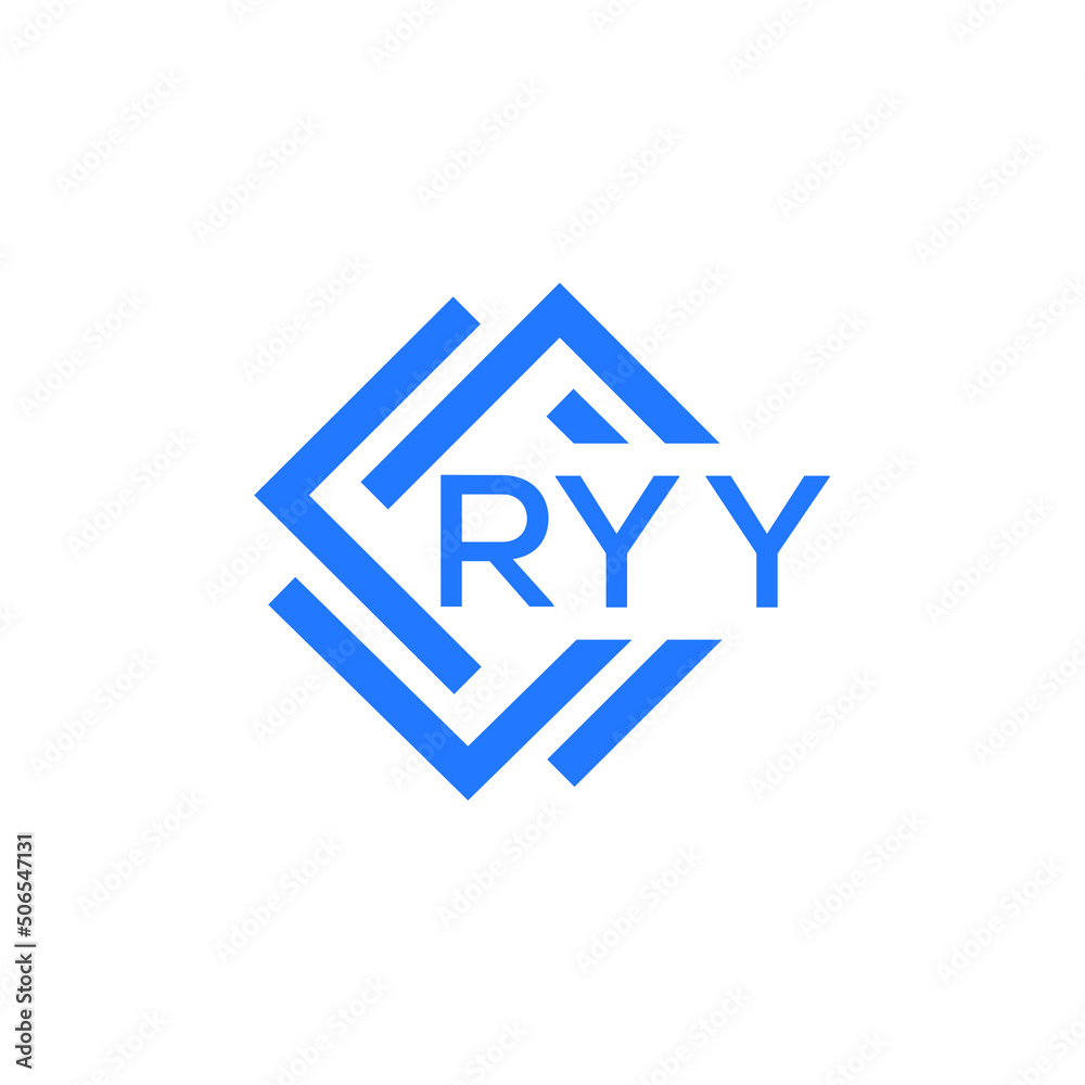 RYY technology letter logo design on white background. RYY creative initials technology letter logo concept. RYY technology letter design. RYY technology letter logo design on white background. RYY creative initials technology letter logo concept. RYY technology letter design.