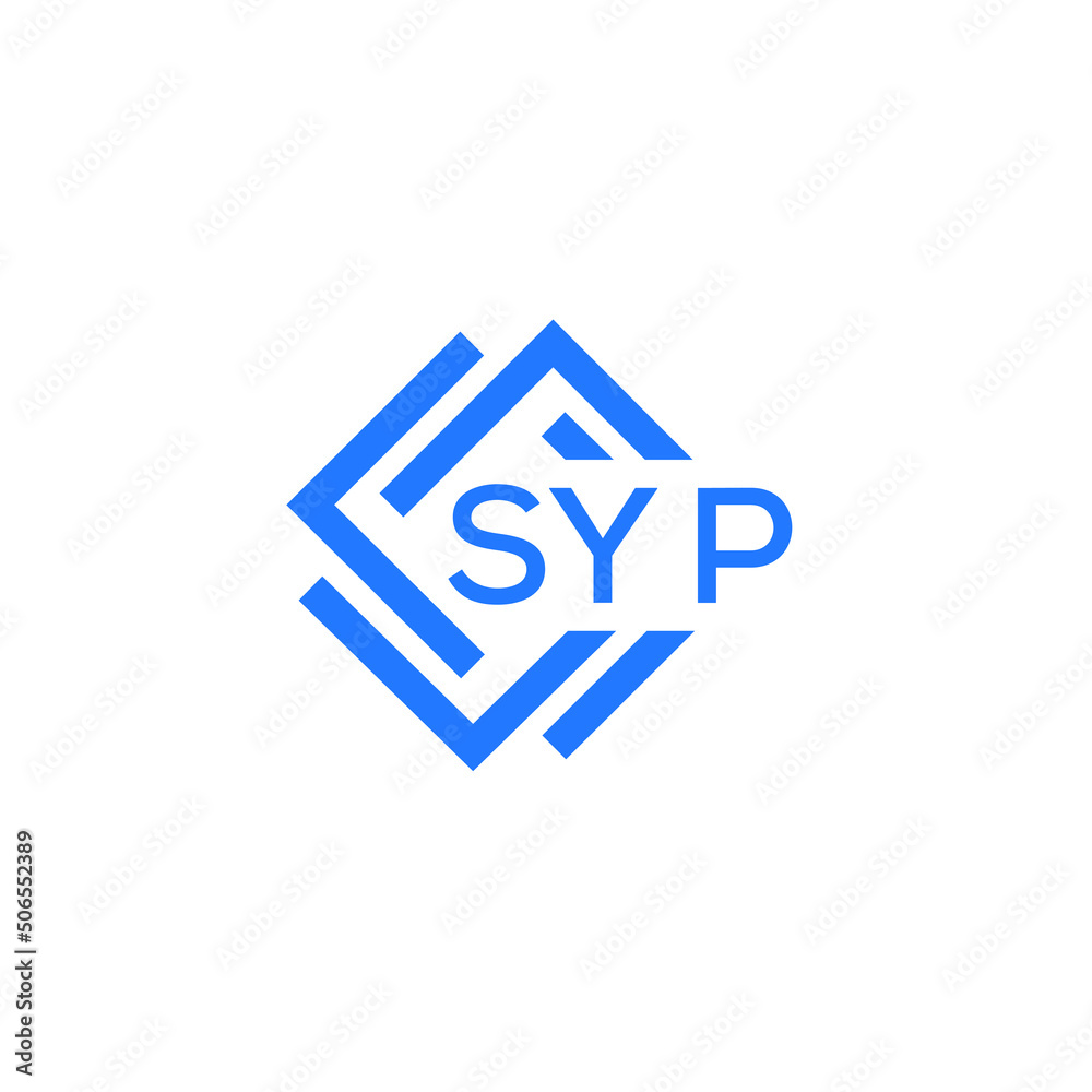 SYP technology letter logo design on white background. SYP creative initials technology letter logo concept. SYP technology letter design. SYP technology letter logo design on white background. SYP creative initials technology letter logo concept. SYP technology letter design.