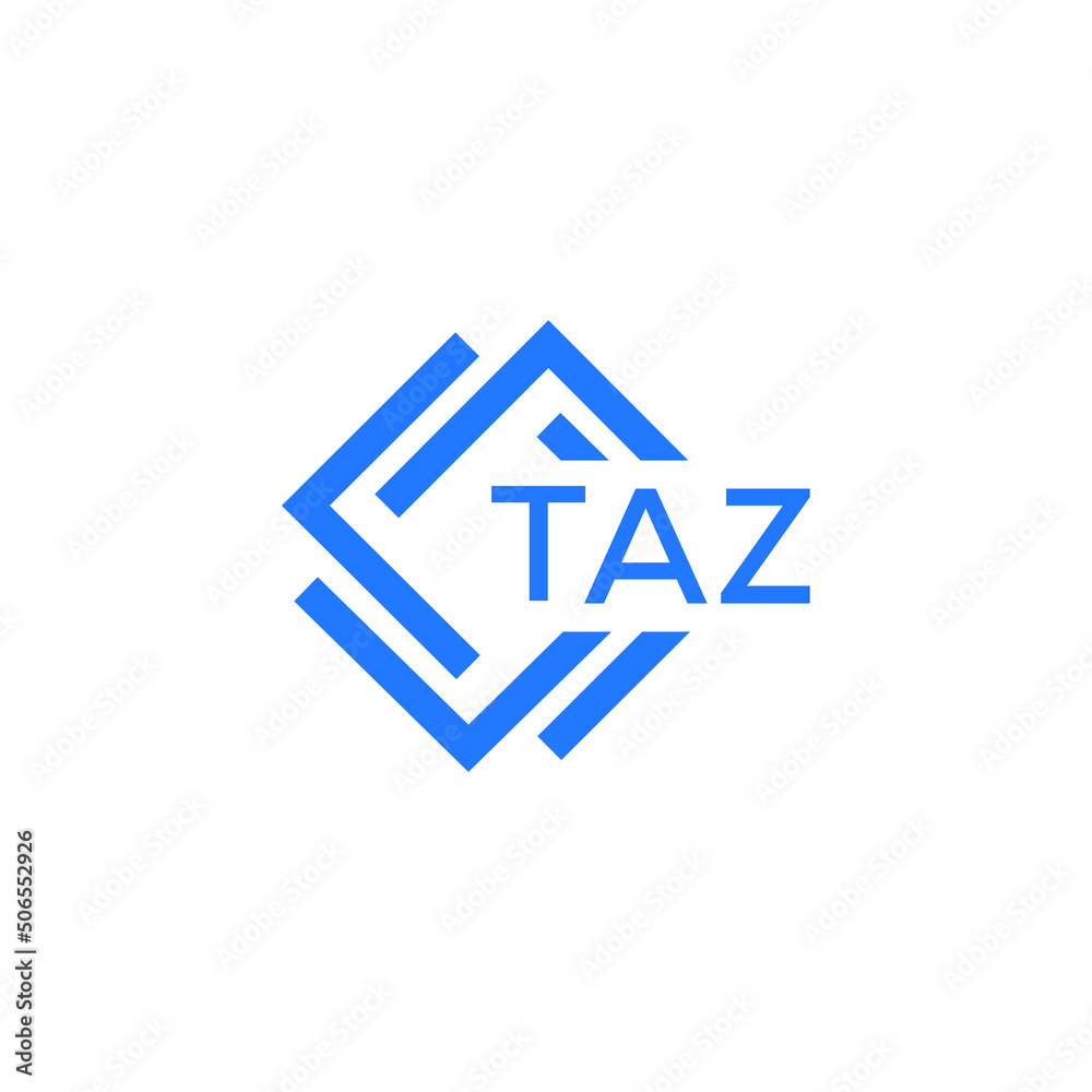 TAZ technology letter logo design on white background. TAZ creative initials technology letter logo concept. TAZ technology letter design. TAZ technology letter logo design on white background. TAZ creative initials technology letter logo concept. TAZ technology letter design.