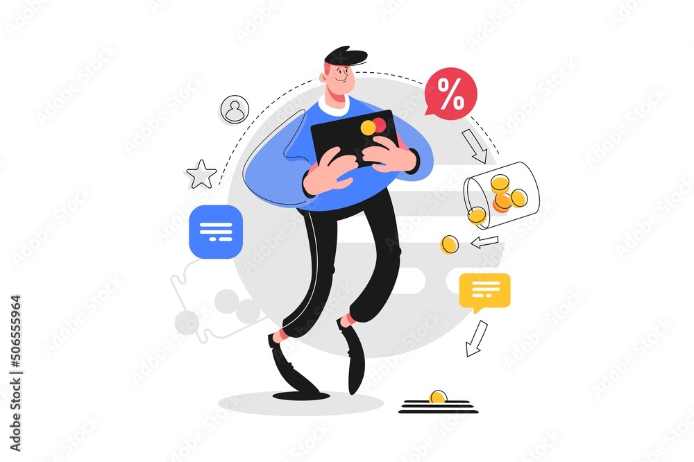 Dude with credit card Dude with credit card