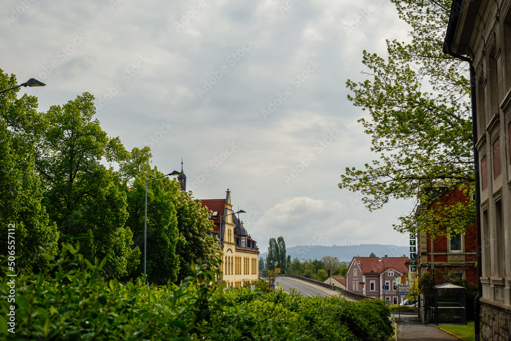 Obraz premium view of the old town Hospital 
